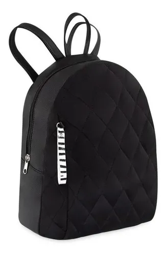 Morral rock para mujer color negro