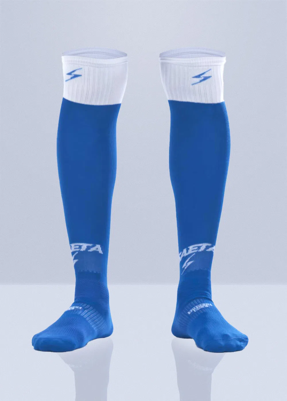 Medias de fútbol azul celeste